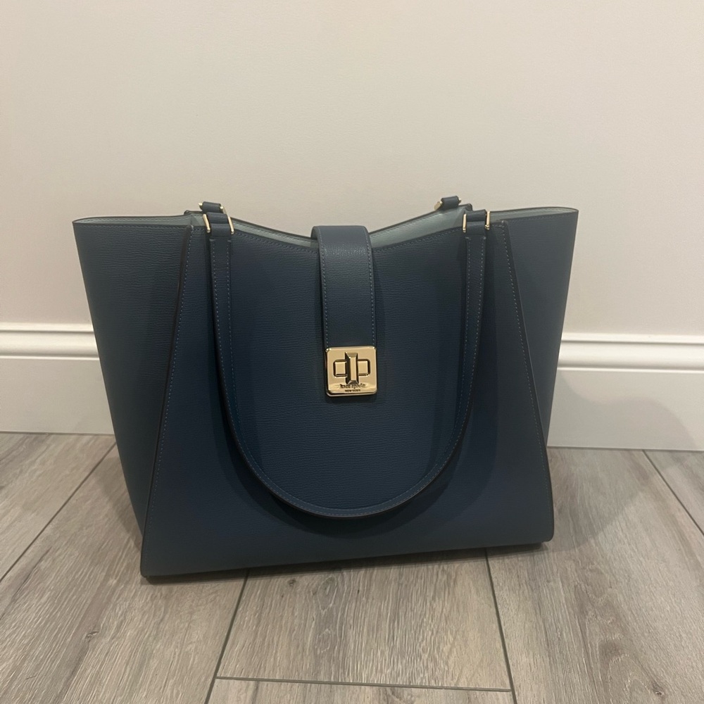 Kate Spade Bluestone Large Tote with Gold Accent - Picture 2 of 6